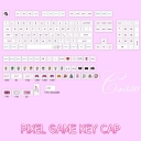 Trendy Video Games 104+48 XDA profile Keycap PBT Dye-subbed Cherry MX Keycaps Set Mechanical Gaming Keyboard